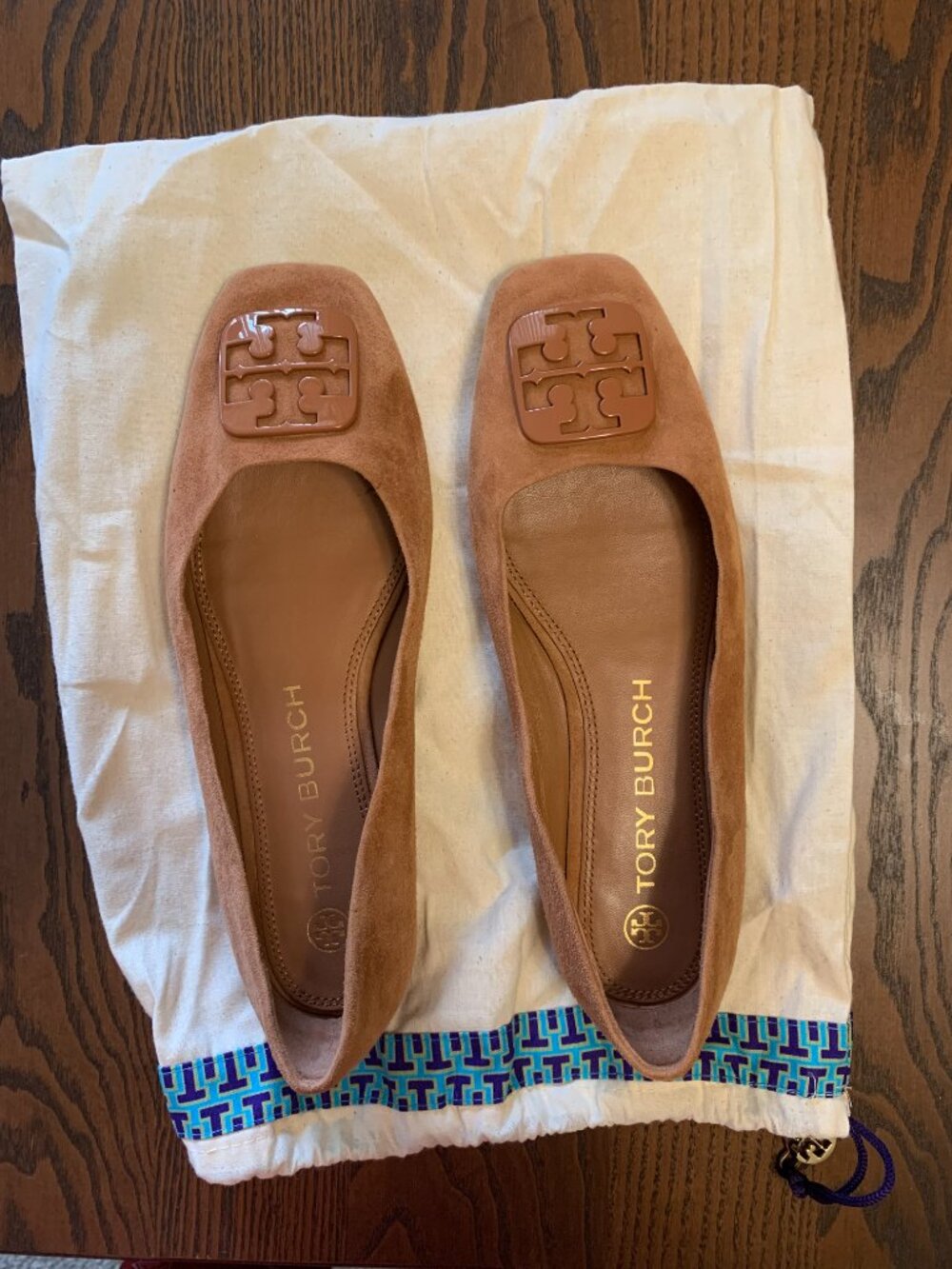 Tory Burch Georgia ballet flats for Women - Brown